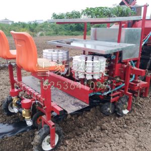 双行覆膜施肥施水移栽一体机