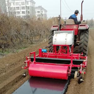 180型施耕、起垄、铺膜、施肥、喷药、打孔、镇压一体机