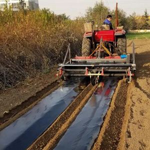 180型两行旋耕起垄覆膜机