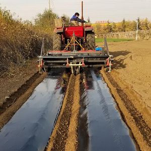 180型两行旋耕起垄覆膜机