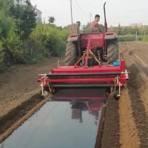 200型旋耕起垄镇压铺膜一体机
