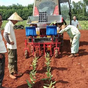 两行烟苗移栽机
