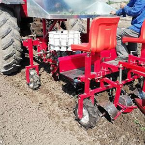 两行药材移栽机