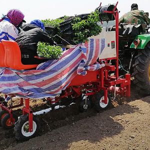 平地施肥覆膜铺管移栽一体机