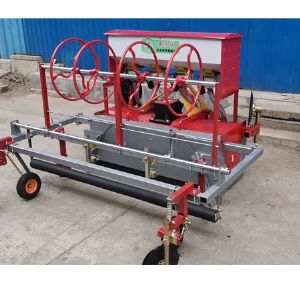 140型蔬菜旋耕起垄施肥铺管铺膜一体机